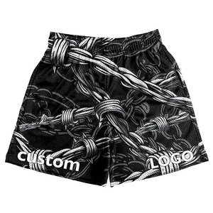 Shorts de sport en toile pour homme, motif peau de serpent, durables, respirants, séchage rapide, écologiques, taille élastique, étiquettes personnalisées, pour la gym - Product Image 5
