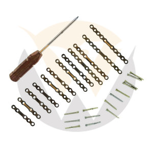 Veterinary 2.7mm Straight Titanium Plate <b>Set</b> with Locking <b>Screws</b> and Screwdriver 83 Piece Orthopedic Surgery Kit - Product Image 4
