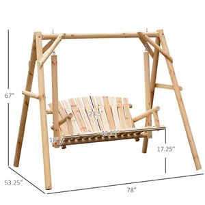 Sedia a dondolo da giardino a forma di uovo per esterni, giardini e patii - Product Image 2