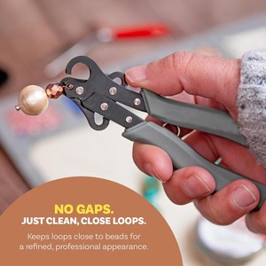 Pince à boucles One Step Looper originale – Créez et ajustez des boucles cohérentes de 1,5 mm pour la fabrication de bijoux |   Outil professionnel pour la pose de perles - Product Image 3