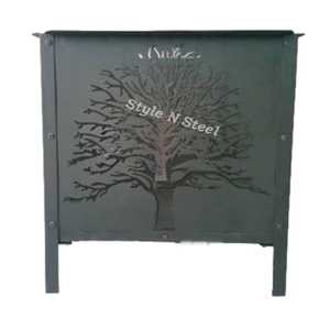 Brasero de Hierro de Diseño de Lujo con Pintura Resistente al Calor, Diseño Independiente, Calentador Exterior para Leña/Carbón - Product Image 2