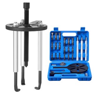 Set Estrattore Cuscinetti Industriale 21 Pezzi, Estrattore a 3 Griffe per Cuscinetti Interni ed Esterni, Albero Interno del Cuscinetto, Multifunzionale - Product Image 1