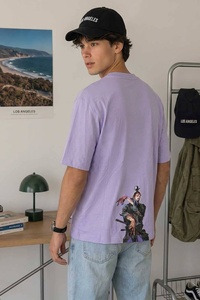 Short Sleeve Pullover Customized Order Hot Sale Silk Screen Printing Top Trending Men's Summer <b>T</b>-Shirt - Product Image 2