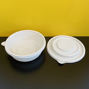 Contenedor de Alimentos Biodegradable de Almidón de Maíz con Logotipo Personalizado, Ecológico y Desechable, para Venta Caliente 2026 - Product Image 4