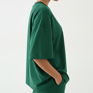 Hot Selling Custom Made 100% Cotton Jersey Lightweight Regular T-Shirt Women Breathable <b>Hip</b> Hop Style Summer Wear Appliques - Product Image 5