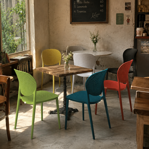 Chaise de jardin résistante aux intempéries avec structure robuste et assise confortable pour terrasse extérieure et aménagement paysager - Product Image 6