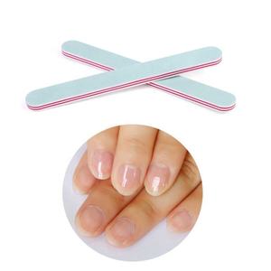 Lime à ongles personnalisée avec logo floral, grain 100/120, 100/180, 180/240, outil de manucure de précision, pointe en plastique lisse - Product Image 2