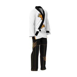 Kimono de Jiu-Jitsu Brésilien (BJJ) 100% Coton Tissage Perlé 450 GSM – Uniforme BJJ Personnalisé Approuvé IBJJF - Product Image 4