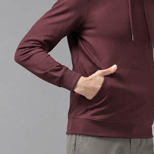 เสื้อฮู้ดผู้ชายแบบสวมหัวรุ่นใหม่มาแรง ดีไซน์โดดเด่น ระบายอากาศได้ดี ผลิตจากวัสดุคุณภาพเยี่ยม - Product Image 4