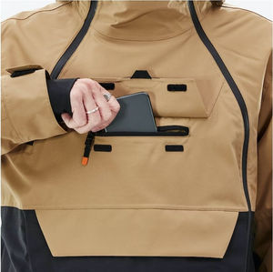 Veste de ski pour homme à fermeture éclair coupe-vent, doublure 3 couches, design personnalisé, haute qualité, imperméable 10000 mm, chaude et résistante aux intempéries - Product Image 6