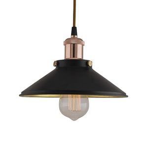 Industrial Metal Pendant Light Black Hanging Ceiling <b>Lamp</b> Vintage Loft <b>Kitchen</b> Dining Room Indoor Decorative Lighting - Product Image 6