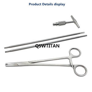 Juego de Instrumentos Retractores Ortopédicos Cervicales y de Columna Vertebral de Acero con Certificación CE, 1 Año de Garantía, Instrumentos Pet Surgiright - Product Image 5