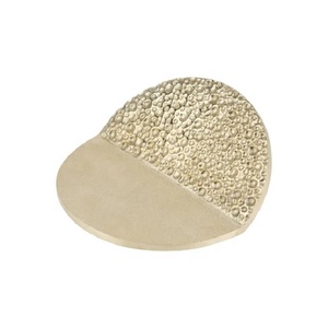 Poignées et boutons de meubles modernes en laiton, forme géométrique, nickel doré poli, durables, pour armoires, portes de cuisine et tiroirs - Product Image 4