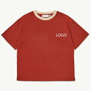 Produit très demandé Nouvelle tendance Collection 2026 Vêtements décontractés élégants T-shirt pour garçons avec logo personnalisable Col rond 2026 - Product Image 1