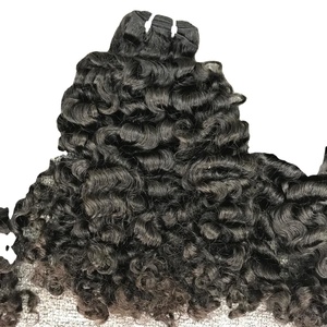 Extensions de cheveux bouclés birmans vietnamiens à pince 100% cheveux humains vierges Remy Grade Machine Double trame cuticule aligné VQ cheveux - Product Image 6