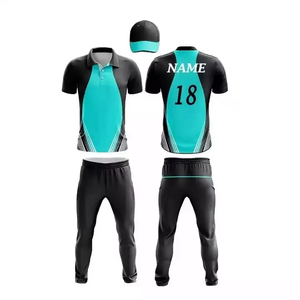 Tenue de cricket 2026 en gros, sur mesure, respirante, séchage rapide, écologique, 100 % polyester, haute qualité, imprimée - Product Image 6