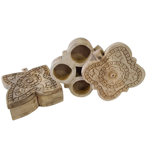 Wooden Spice <b>Box</b> Solid Wood Seasoning <b>Box</b> Pepper <b>Box</b> Kitchen Seasoning <b>Herb</b> And Spice Organizer <b>Box</b> - Product Image 3