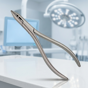 Pince de pliage et de coupe manuelle universelle orthodontique en acier inoxydable de haute qualité pour fil de guidage dentaire, 15 cm, ergonomique, Classe I - Product Image 3