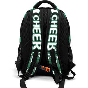 Waterproof Sublimated Custom Made Glitter Fabric <b>Backpack</b> Cheer And Dance Glitter Cheer <b>Backpack</b> Cheerleading Sports Bags - Product Image 3