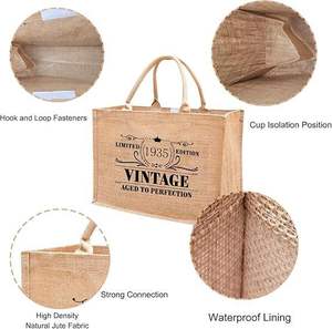 Sacs d'emballage multifonctionnels en jute pour le stockage domestique, l'emballage de détail et l'utilisation commerciale - Product Image 5