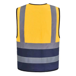 Expédition rapide, gilet de sécurité sans manches le plus populaire, de qualité supérieure, gilet de sécurité très vendu avec tissu tricoté. - Product Image 6