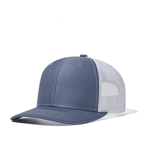Casquette Trucker Orange Sergée 6 Panneaux Réglable Couleur Unie Décontractée Perle Respirante 100% Polyester Tendance Printemps-Été - Product Image 1