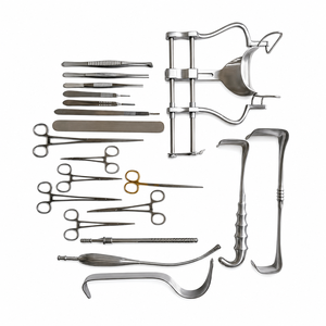 Juego de 20 Piezas para Laparotomía, Instrumentos Quirúrgicos de Acero Inoxidable, Manuales, Antioxidantes, Pasivados, Kit Completo de Cirugía - Product Image 3