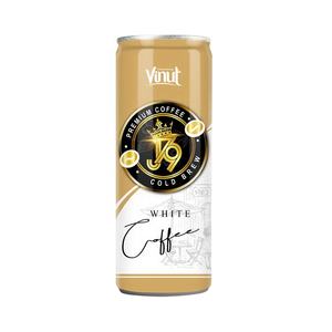 Boîte VINUT 250ml (étamé) Répertoire de café blanc OEM Nouvelle version - Product Image 1