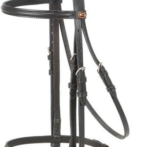 Brida de Cuero Personalizada de Alta Calidad para Caballos, Equipo Ecuestre Occidental para Carreras, Brida Resistente de Color Sólido - Product Image 3