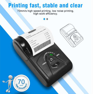 Thiết bị Bluetooth <span class=keywords><strong>POS</strong></span> 58 máy in điều khiển nhiệt tải về zcs103 Máy in nhiệt Cơ chế máy in di động - Product Image 6