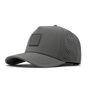 Custom Rubber Patch Logo Nylon Golf Gorras Baseball Cap Women and Men 5 Panel <b>Waterproof</b> Sport Camo Performance <b>Hats</b> - Product Image 2