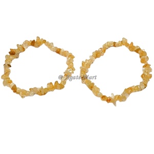 Venta al por mayor Natural melocotón Aventurina piedra Chip pulsera Feng Shui estilo tallado piedra preciosa ágata cristal para amor curación - Product Image 6