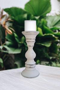 Nouveau support de bougie en bois de manguier personnalisé, fait main, décoratif et attrayant pour une décoration polyvalente - Product Image 2