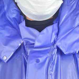 ชุดกันฝนคุณภาพสูงแบบกันน้ำ เสื้อกันฝนแบบสะท้อนแสงพร้อมกางเกงสำหรับผู้ขับขี่มอเตอร์ไซค์ ชุดกันฝนเพื่อความปลอดภัย - Product Image 2