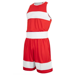 Uniforme de boxe pour hommes sur mesure de haute qualité, nouveau design, super vente, vêtements d'arts martiaux, uniformes exclusifs pour boxeurs - Product Image 2