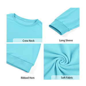 Sweat-shirts personnalisés pour femmes OEM ODM, fabricant de sweat-shirts à col rond pour femmes, fournisseur de vêtements de mode en gros avec étiquette privée - Product Image 4