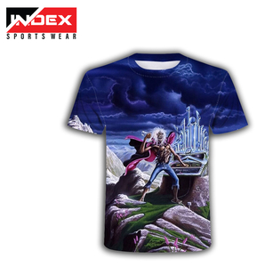 เสื้อยืดคอกลมแขนสั้นพิมพ์ลายเสือและแมวสำหรับผู้ชายทรงปกติ ผ้าโพลีเอสเตอร์ถักระบายอากาศได้ดี - Product Image 4