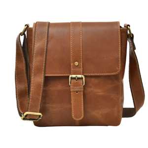 Pochette élégante en cuir véritable avec fermeture éclair, bandoulière double, capacité 2-2,9 L, imperméable, pour femme, Saint-Valentin - Product Image 5