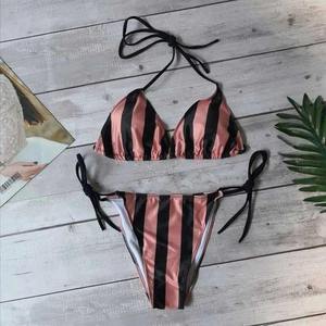 Ensemble de bikinis sur mesure pour femmes, taille adulte, 2026, en gros, couleur unie avec décoration bijoux, pour maillots de bain féminins - Product Image 5