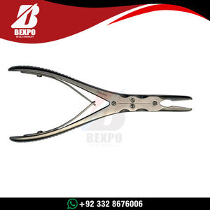 Pinza para huesos Beyer de la mejor calidad, diseño curvo, de acero inoxidable de alta resistencia, para cirugía. - Product Image 6