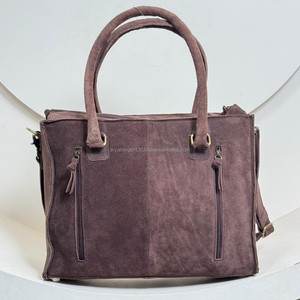 2025 nouveau Design mode botte point véritable daim cuir grande capacité femmes sac fourre-tout sacs à bandoulière dissimulé transporter sacs à main - Product Image 5