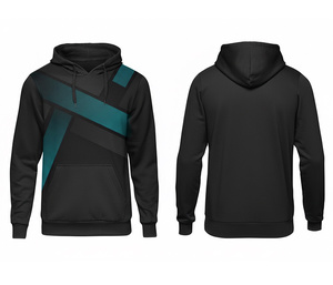 Sweat à capuche personnalisé par sublimation, léger et confortable – Sweat à capuche personnalisé pour équipe, homme, femme, jeune, veste à capuche d'entraînement, vêtements de sport - Product Image 4