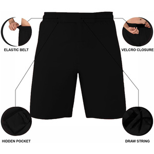 Pantalones Cortos de Boxeo Profesionales Duraderos, con Logotipo Personalizado del Equipo, Transpirables, para Competiciones de Club - Product Image 6