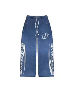 Multi Color Cropped <b>Zip</b> Hoodie Wide Pants Set | Oversized Streetwear Matching Set | OEM Private Label Manufacturer - Product Image 2