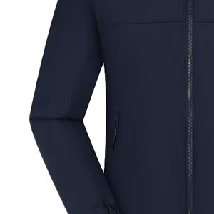 Chaqueta Varsity para Hombre, Diseño Personalizado, Tejido de Poliéster/Algodón Estándar, Resistente al Viento, para Senderismo, en Blanco - Product Image 5