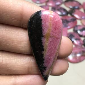 Venta al por mayor de alta calidad, colgante de cabujón suelto de rodonita, buena piedra Natural con cuentas, Rondelle piedra preciosa, alto precio por gramo - Product Image 3