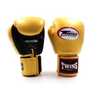Guantes de Boxeo Twins al por Mayor con Cierre de Gancho y Bucle, Antideslizantes, para Muay Thai, Sanda, Adultos, para Artes Marciales, Personalizados, 100% Cuero Genuino - Product Image 4