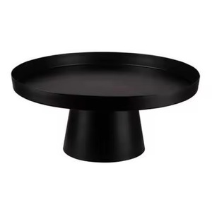 Support à gâteau en métal de luxe à 2 niveaux, présentoir à cupcakes, support de service pour desserts, décoration de table pour mariage et fête - Product Image 5