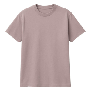 T-shirts pour hommes en gros, col rond, coupe ajustée, manches courtes, anti-boulochage, 240g, couleur unie, faible MOQ, prêts à être expédiés - Product Image 2