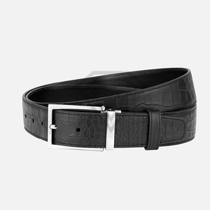 Ceinture en cuir de crocodile véritable sur mesure de qualité supérieure pour hommes, ceinture de luxe pour affaires et occasions formelles, ceintures habillées de haute qualité, fabricant - Product Image 4